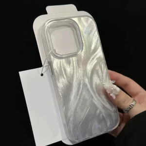 Gradient Laser Feather Ripples Soft Case for Xiaomi 14T Pro 1