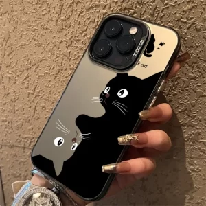 Cartoon Black Cat Case For Xiaomi 1