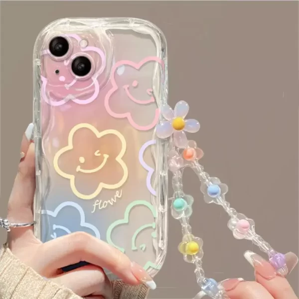 Flower Bracelet TPU Cover For Xiaomi 1