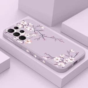 Plum Blossom Soft Cover for Samsung 1