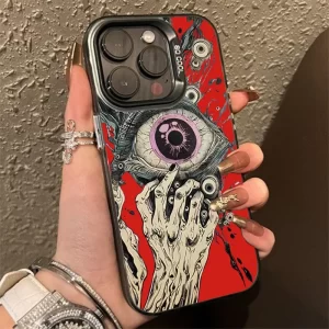 Spooky Red Eye Laser Case for Xiaomi 14T Pro 5G 1