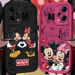 Disney Mickey Minnie Mouse Silicone Phone Case For Xiaomi 1