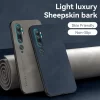 Sheepskin Leather Camera Lens Case for Xiaomi CC9 Pro 6