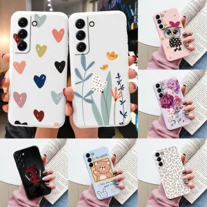 Cute Cartoon Candy Painted Soft TPU Coque for Samsung 1