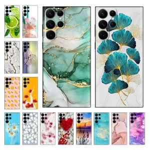 Marble Soft Silicone Phone Case for Samsung 1