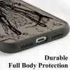 Luxury Black Angel Demon Case For Xiaomi 6