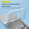 Crystal Clear Soft Silicone Case for iPhone 16, 15, 14, 13, 12, 11 Pro Max 2