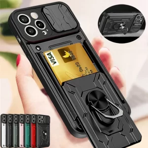 Military Grade Magnetic Ring Case for iPhone 16/15/14/13/12/11/XR/8 1