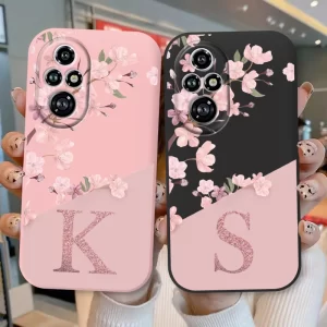 Cute Floral Silicone Case for Honor 200 Pro 1