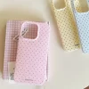 Polka Dot Minimalist Case for iPhone – Ultra-Slim Shockproof Cover 3