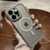 Matte Magnetic Case for iPhone – Magsafe Wireless Charging Armor Cover 4