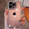 Luxury Transparent Armor Case for iPhone – Shockproof Clear Protection 2