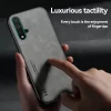 Luxury Leather Case with Metal Plate for Huawei Honor & Magic Series 4