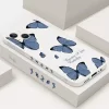 Butterfly Flower Shockproof Soft TPU Silicone Phone Case for iPhone 3