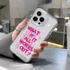 Colorful Maximalist More Amor Por Favor Case for iPhone – Soft Transparent Cover 4