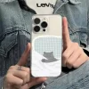 Dog Cat Couple Case – Cute Cartoon Animal Shockproof Soft Cover for iPhone 3
