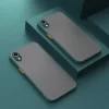 Shockproof Armor Matte Case for iPhone – Clear Hard PC Bumper Cover 6