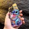 Cartoon Stitch Disney Phone Case for iPhone 16, 15, 14, 13, 12, 11 Pro Max 6