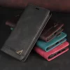 Luxury Anti-Theft Leather Wallet Case for Huawei P Series & Y Series 6