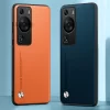 Luxury PU Leather Matte Case for Huawei P60 Pro 6