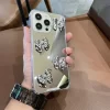 Korean Style Heart Mirror Case for iPhone – Cute Soft Silicone Cover 6