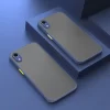 Shockproof Armor Matte Case for iPhone – Clear Hard PC Bumper Cover 2