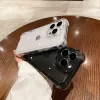 Luxury Transparent Shockproof Soft Silicone Case for iPhone 16, 15, 14, 13, 12, 11 Pro Max 3
