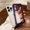 Luxury Transparent Shockproof Soft Silicone Case for iPhone 16, 15, 14, 13, 12, 11 Pro Max 2
