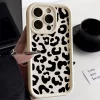 Leopard Print Silicone Case for iPhone – Trendy Soft Cover 2