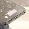 Love Heart Mirror Case for iPhone – Makeup Mirror Shockproof Cover 6