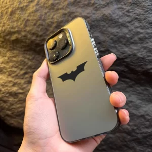 Bat Spider Pattern Matte Shockproof Bumper Phone Case for iPhone 1