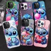 Cartoon Stitch Disney Phone Case for iPhone 16, 15, 14, 13, 12, 11 Pro Max 2