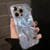 Laser Dazzling Water Ripple Case – Glitter Shockproof Soft Cover for iPhone 2