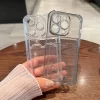Luxury Transparent Card Holder Case for iPhone 6