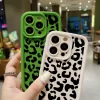 Leopard Print Silicone Case for iPhone – Trendy Soft Cover 4