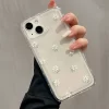 Trendy Floral Clear Case for iPhone – Soft Anti-Fall Cover 2