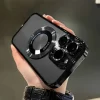 Luxury Transparent MagSafe Case for iPhone 16, 15, 14, 13, 12, 11 Pro Max 4