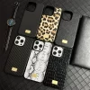Luxury Leopard & Crocodile Case for iPhone – Fashion Brand Hard Cover 2