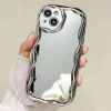 Luxury Mirror Plating Case for iPhone – Electroplated Shockproof Cover 6