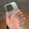 Ultra-Thin Matte Hard PC Transparent Case for iPhone 16, 15, 14 Pro/Max & More 3