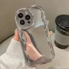 Luxury Mirror Plating Case for iPhone – Electroplated Shockproof Cover 5