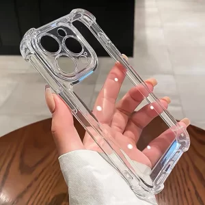 Luxury Shockproof Clear Phone Case for iPhone 1