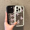 Pink Bow Leopard Case for iPhone – Cute Shockproof Bumper Cover 6