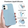 Liquid Silicone Protective Case for iPhone 16, 15, 14, 13, 12, 11 Pro Max 2