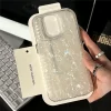 Luxury Aurora Glossy Shell Case for iPhone – Laser IMD Shockproof Cover 4