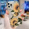 Trendy Floral Clear Case for iPhone – Soft Anti-Fall Cover 5