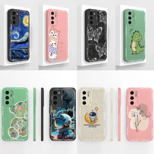 Soft Liquid Silicone Case for Huawei P40 Pro 1