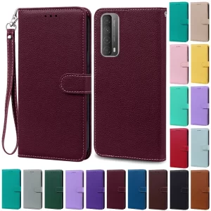 Flip Leather Wallet Case for Huawei P Smart 2021 1