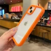 Candy Transparent Acrylic Hard Case – Crystal Clear Shockproof Bumper Cover for iPhone 5