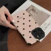 Little Love Heart Leather Case for iPhone – Fashion Silicone Shockproof Cover 5